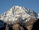 16 Pisang Peak Morning From Jhunam Camp On The Trek To Phu 